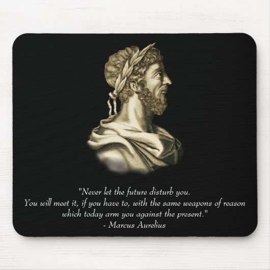 Marcus Aurelius Quote Muismat (Voorkant)