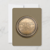 Marcus Aurelius Quote Opinionated Coin Notitiekaartje (Voorkant)