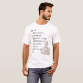 Marcus Aurelius Quote T-shirt (Voorkant volledig)