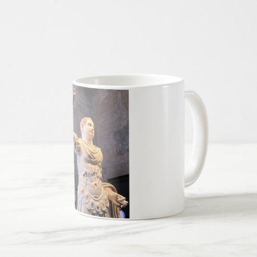 Marcus Aurelius - Romeinse keizer Koffiemok (Voorkant rechts)