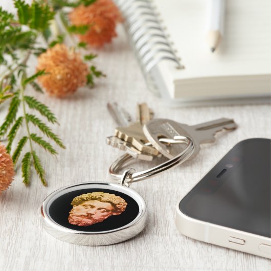 Marcus Aurelius Sleutelhanger (Zijkant)