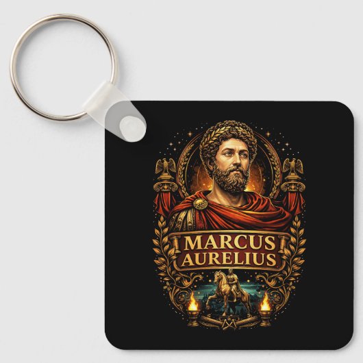 Marcus Aurelius Sleutelhanger (Voorkant)