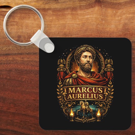 Marcus Aurelius Sleutelhanger (Voorkant)
