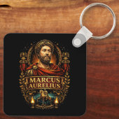 Marcus Aurelius Sleutelhanger (Achterkant)