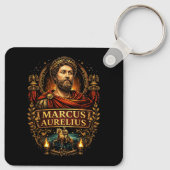Marcus Aurelius Sleutelhanger (Achterkant)
