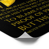 Marcus Aurelius Stoïcijns Filosofie Quote - Roman Poster (Hoek)