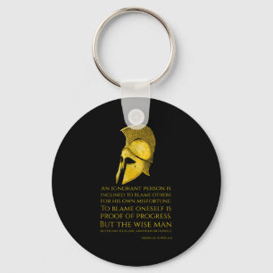 Marcus Aurelius Stoïcijns Filosofie Quote - Roman Sleutelhanger