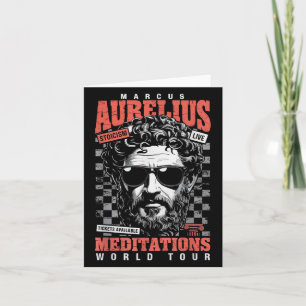 Marcus Aurelius Stoïcijns filosoof citeert Motivat Kaart
