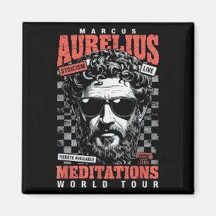 Marcus Aurelius Stoïcijns filosoof citeert Motivat Magneet