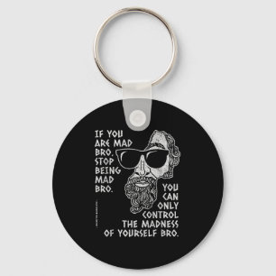 Marcus Aurelius Stoïcijnse filosoof Ancient Roman  Sleutelhanger