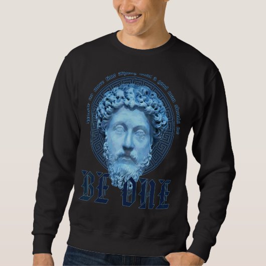 Marcus Aurelius Stoicism is een goed Man Trui (Voorkant)