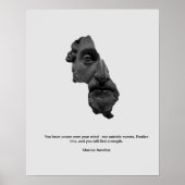 Marcus Aurelius T Shirt Poster (Voorkant)