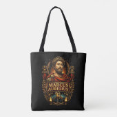 Marcus Aurelius Tote Bag (Achterkant)