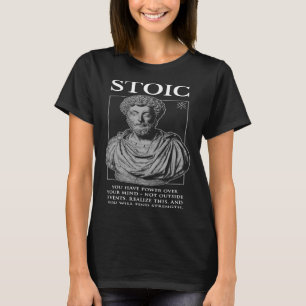 Marcus Aurelius u201CFind Strengthu201D Stoïcisme T-shirt