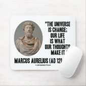 Marcus Aurelius universum is verandering in ons le Muismat (Met muis)