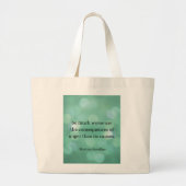 Marcus Aurelius: Verover woede en vind innerlijke Grote Tote Bag (Voorkant)