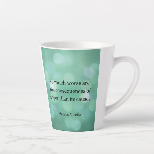 Marcus Aurelius: Verover woede en vind innerlijke Latte Mok (Rechts)