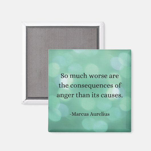 Marcus Aurelius: Verover woede en vind innerlijke Magneet (Voorkant / Achterkant)