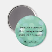 Marcus Aurelius: Verover woede en vind innerlijke Magneet (Voorkant / Achterkant)