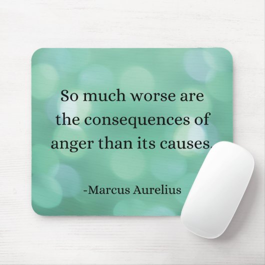 Marcus Aurelius: Verover woede en vind innerlijke  Muismat (Met muis)