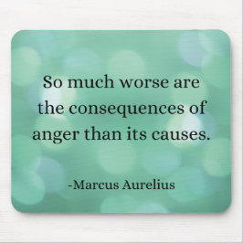 Marcus Aurelius: Verover woede en vind innerlijke  Muismat