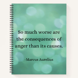 Marcus Aurelius: Verover woede en vind innerlijke Notitieboek