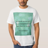 Marcus Aurelius: Verover woede en vind innerlijke T-shirt (Voorkant)