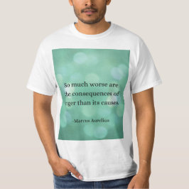 Marcus Aurelius: Verover woede en vind innerlijke T-shirt