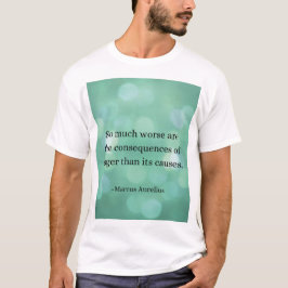 Marcus Aurelius: Verover woede en vind innerlijke  T-shirt