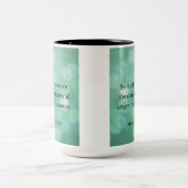 Marcus Aurelius: Verover woede en vind innerlijke Tweekleurige Koffiemok (Center)