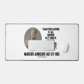 Marcus Aurelius wat er ook gebeurt Bureaumat (Keyboard & Muis)