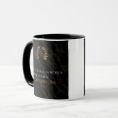 Marcus Aurelius' wijsheid: daden spreken luider da Mok (Voorkant links)