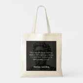 Marcus Aurelius's Ochtendreflectie Tote Bag (Achterkant)
