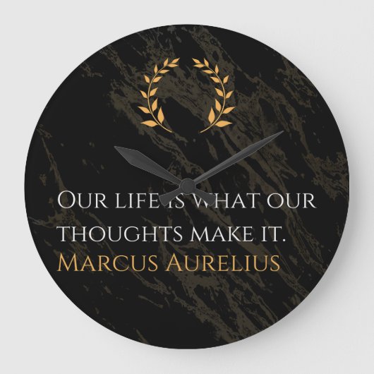 Marcus Aurelius's Waarheid: Het leven vormgeven Grote Klok (Voorkant)
