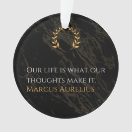 Marcus Aurelius's Waarheid: Het leven vormgeven Ornament