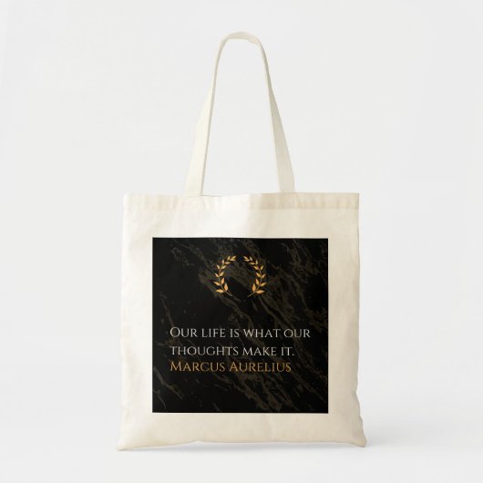 Marcus Aurelius's Waarheid: Het leven vormgeven Tote Bag (Voorkant)