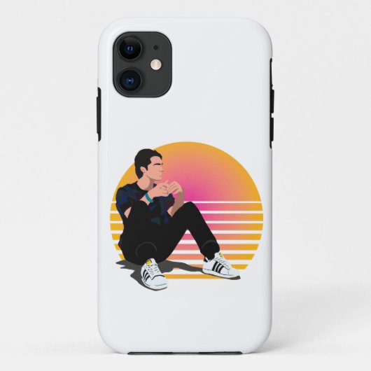 Marcus Baker retro vibe 90s Case-Mate iPhone Case (Achterkant)