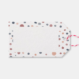 Marcus Confetti Watercolor Stippen Cadeaubijsluite Cadeaulabel