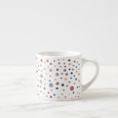 Marcus Confetti Watercolor Stippen Espresso Mokka Kop (Rechts)