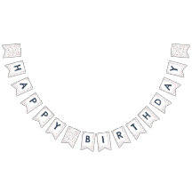 Marcus Confetti Waterverf Stippen Bunting Flag