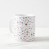 Marcus Confetti Waterverf Stippen Classic Mok (Voorkant links)