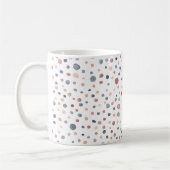 Marcus Confetti Waterverf Stippen Classic Mok (Links)