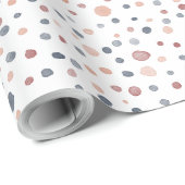 Marcus Confetti Waterverf Stippen inpakpapier (Rol Hoek)