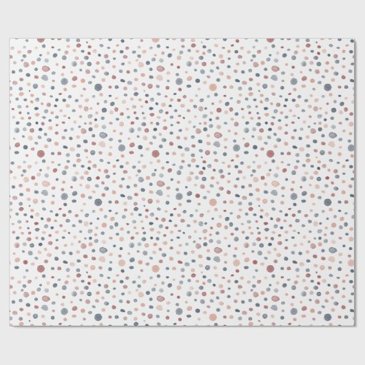 Marcus Confetti Waterverf Stippen inpakpapier (Vlak)