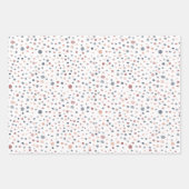Marcus Confetti Waterverf Stippen inpakpapier Vel (Voorkant 2)