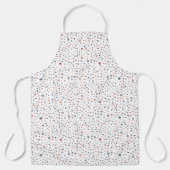 Marcus Confetti Waterverf Stippen Keuken Schort (Voorkant)
