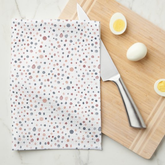 Marcus Confetti Waterverf Stippen Keukendoek Theedoek (Quarter Fold)