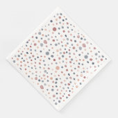 Marcus Confetti Waterverf Stippen Papier servet (Hoek)