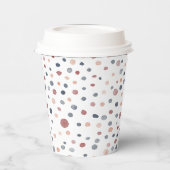 Marcus Confetti Waterverf Stippen Papieren Beker (Links)