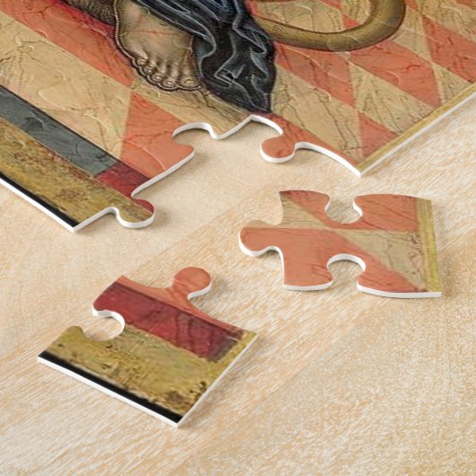 Marcus de Evangelist door Emmanuel Tzanes Legpuzzel (Zijkant)